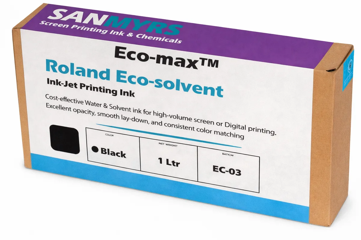 Eco Printer Ink — Roland Black