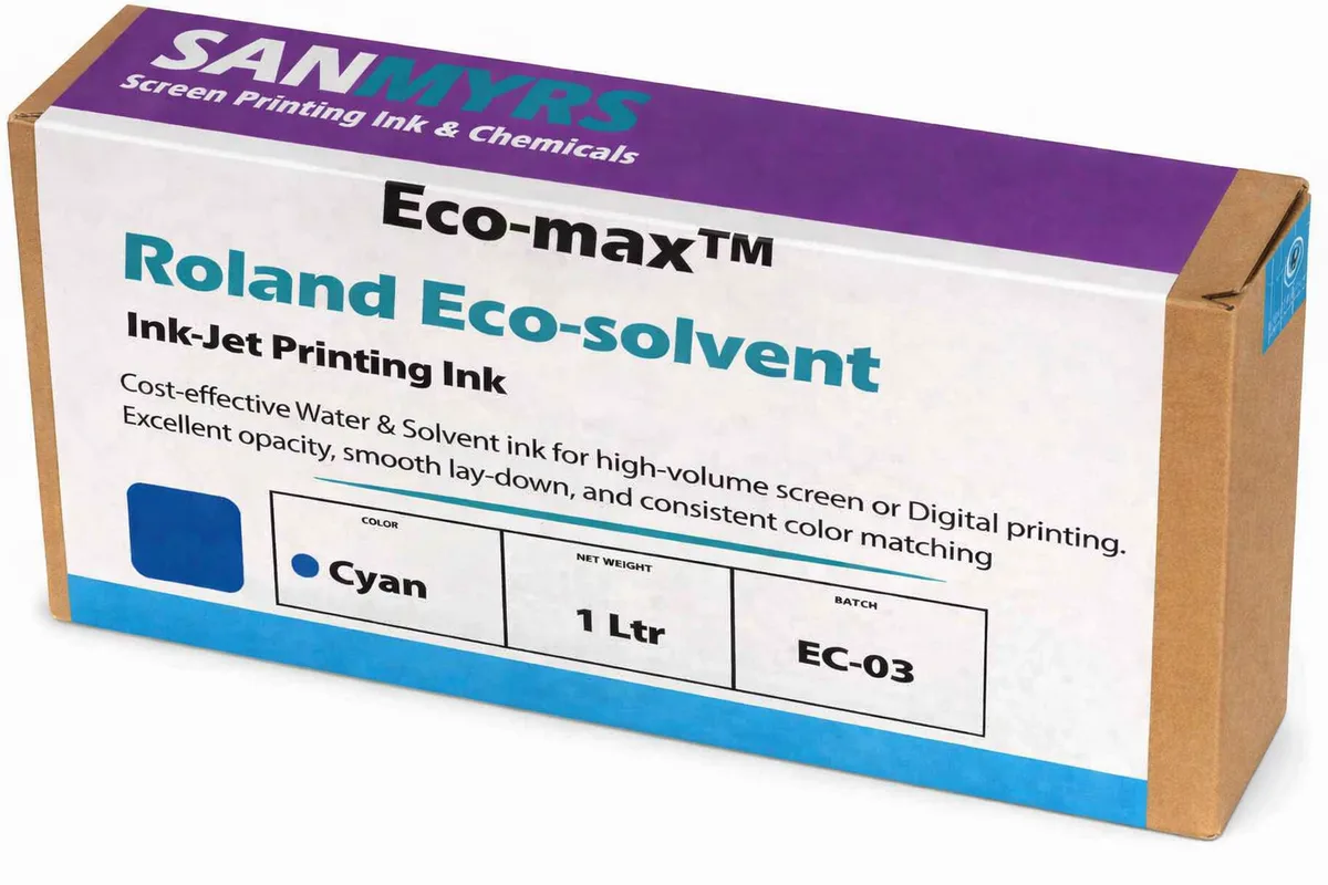 Eco Printer Ink — Roland Cyan