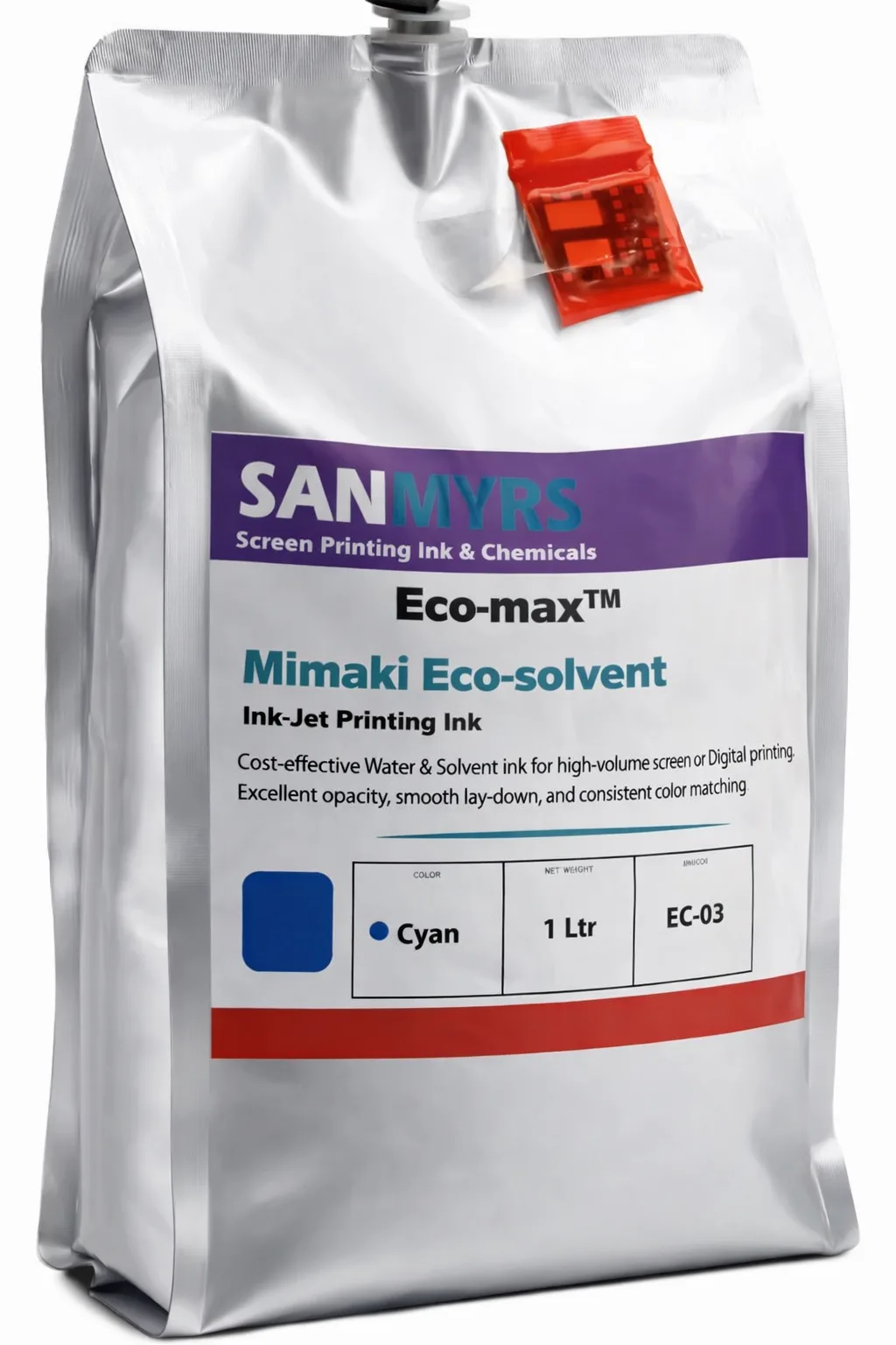 Eco Printer Ink — Mimaki Cyan
